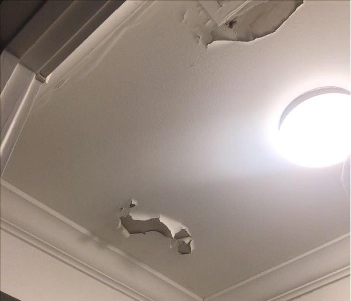 North Miami Beach had water damage which affected the ceiling